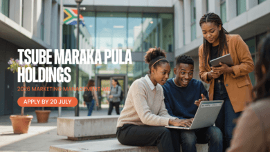 Tsube Maraka Pula Holdings 2026 Marketing Management WIL Apply 20 July