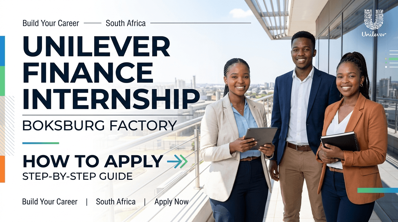Unilever Finance Internship – Boksburg Factory – How to Apply