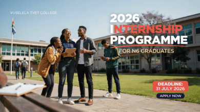Vuselela TVET College 2026 Internship for N6 – Deadline 31 July