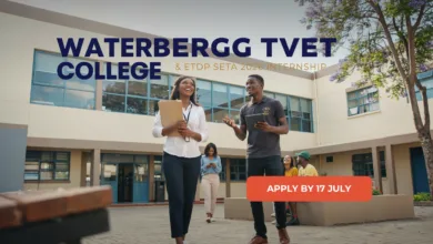Waterberg TVET College & ETDP SETA 2026 Internship – Apply by 17 July