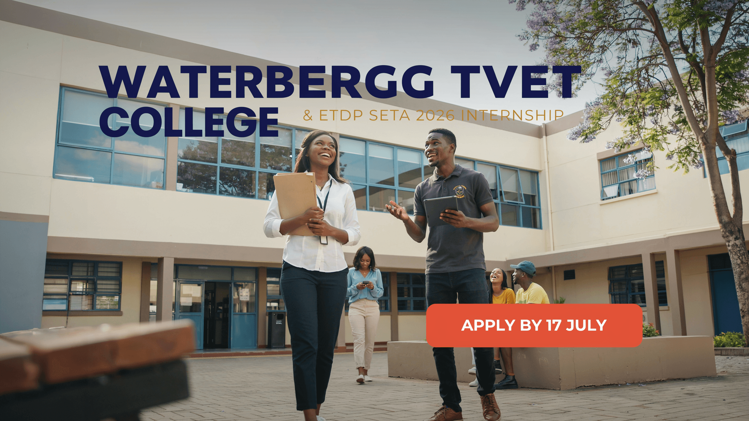 Waterberg TVET College & ETDP SETA 2026 Internship – Apply by 17 July