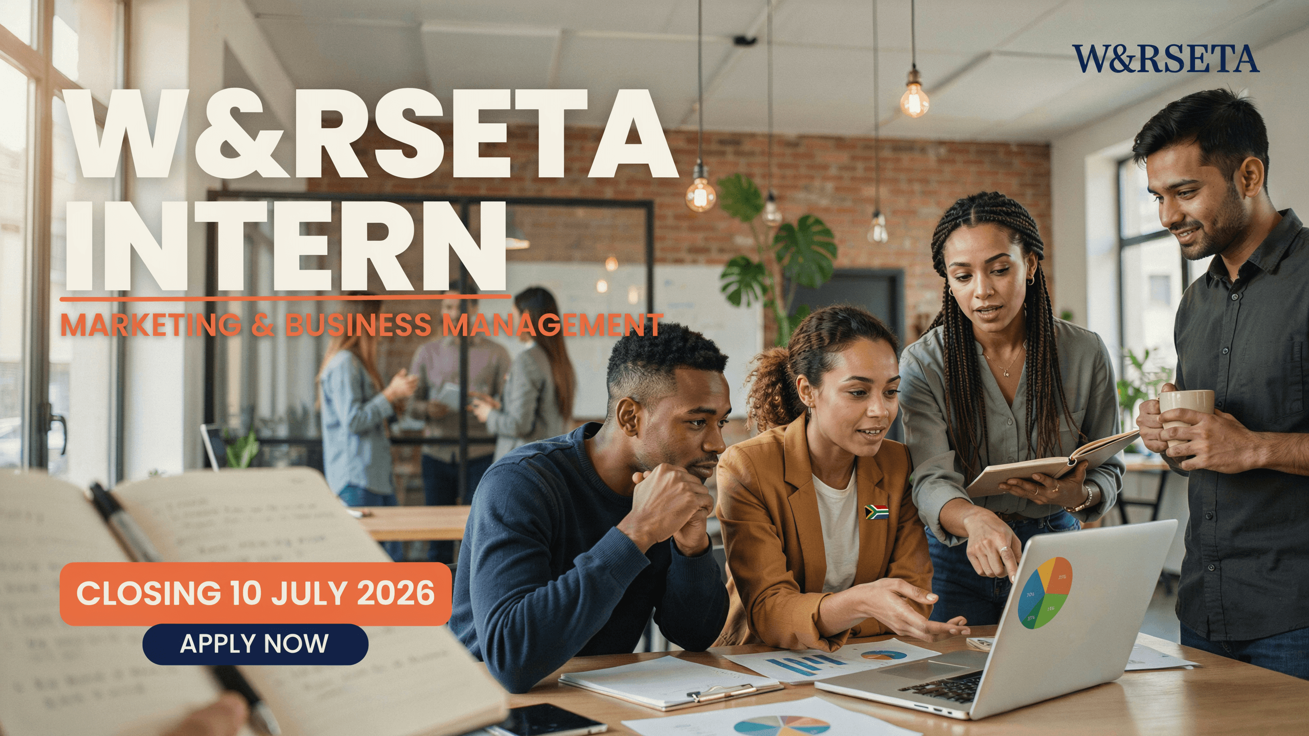 W&RSETA Intern – Marketing & Business Management, closes 10 July 2026