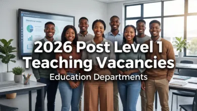 2026 Post Level 1 Teaching Vacancies – Education Departments