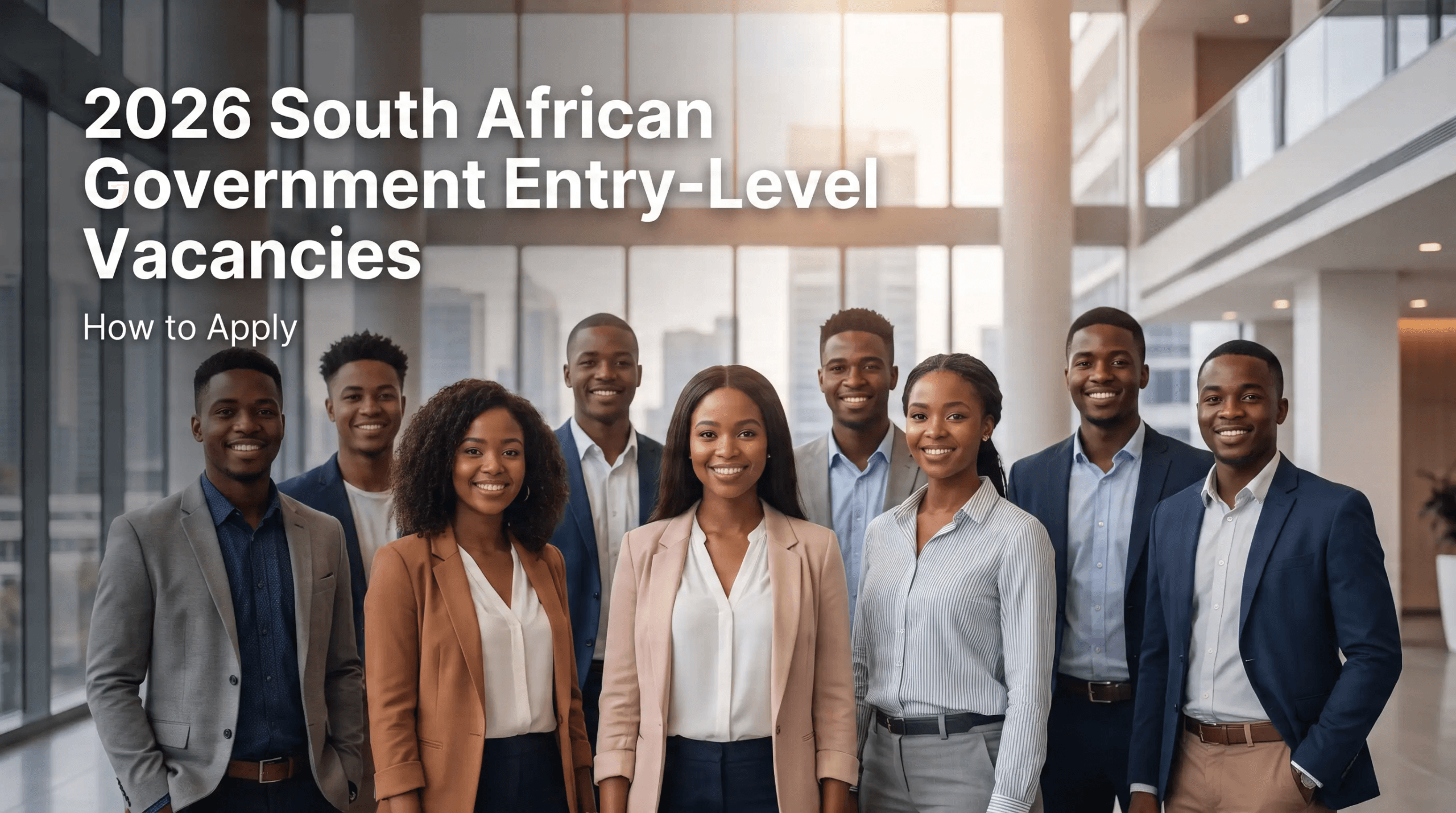 2026 South African Government Entry‑Level Vacancies – How to Apply