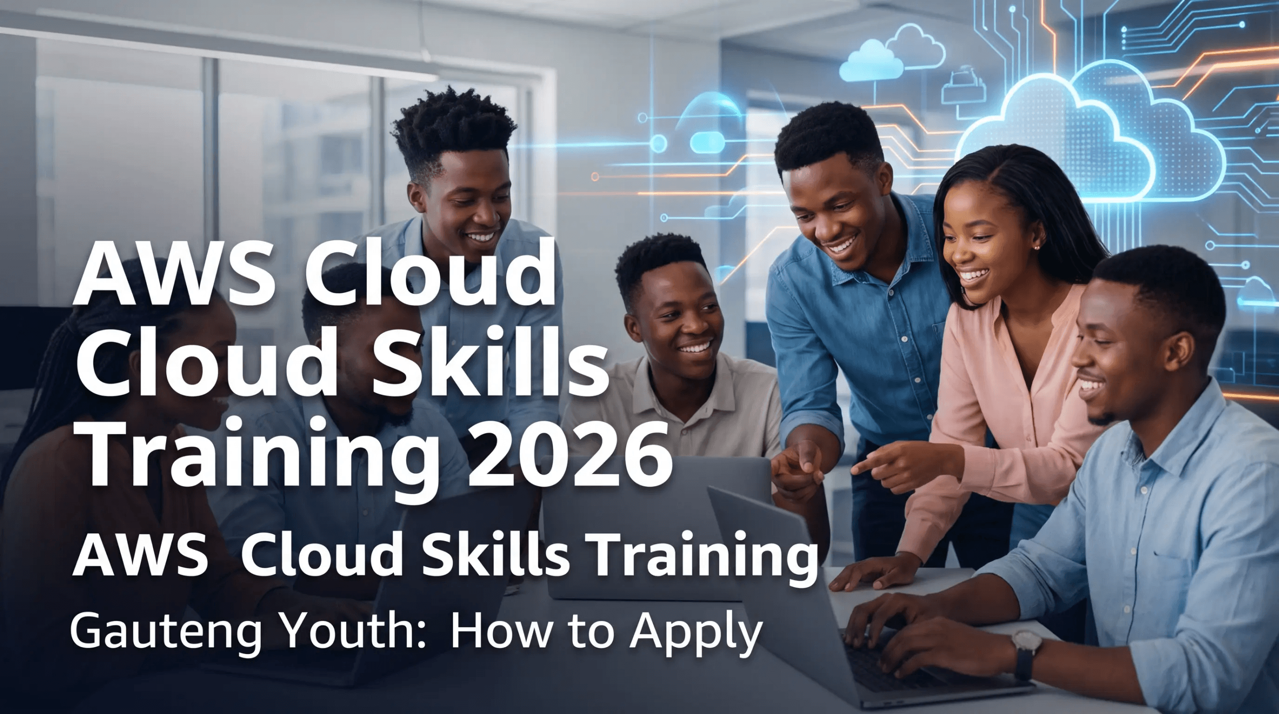 AWS Cloud Skills Training 2026 – Gauteng Youth, How to Apply