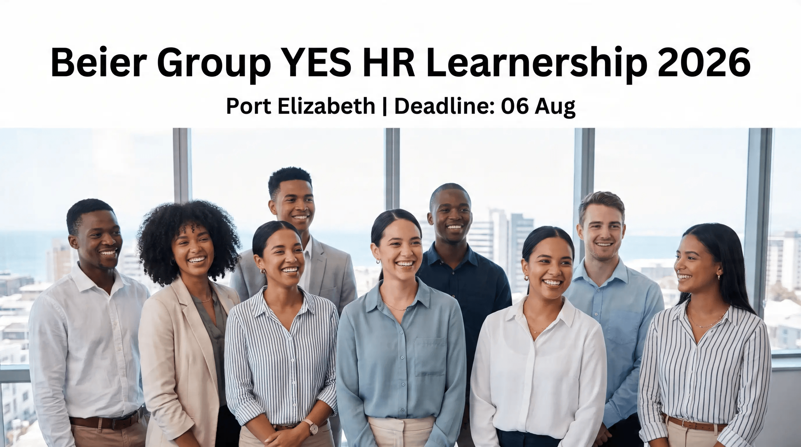 Beier Group YES HR Learnership 2026 – Port Elizabeth, deadline 06 Aug
