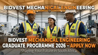 Bidvest Mechanical Engineering Graduate Programme 2026 – Apply Now