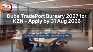 Dube TradePort Bursary 2027 for KZN – Apply by 31 Aug 2026
