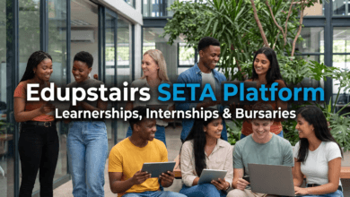 Edupstairs SETA Platform: Learnerships, Internships & Bursaries