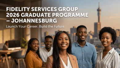 Fidelity Services Group 2026 Graduate Programme – Johannesburg