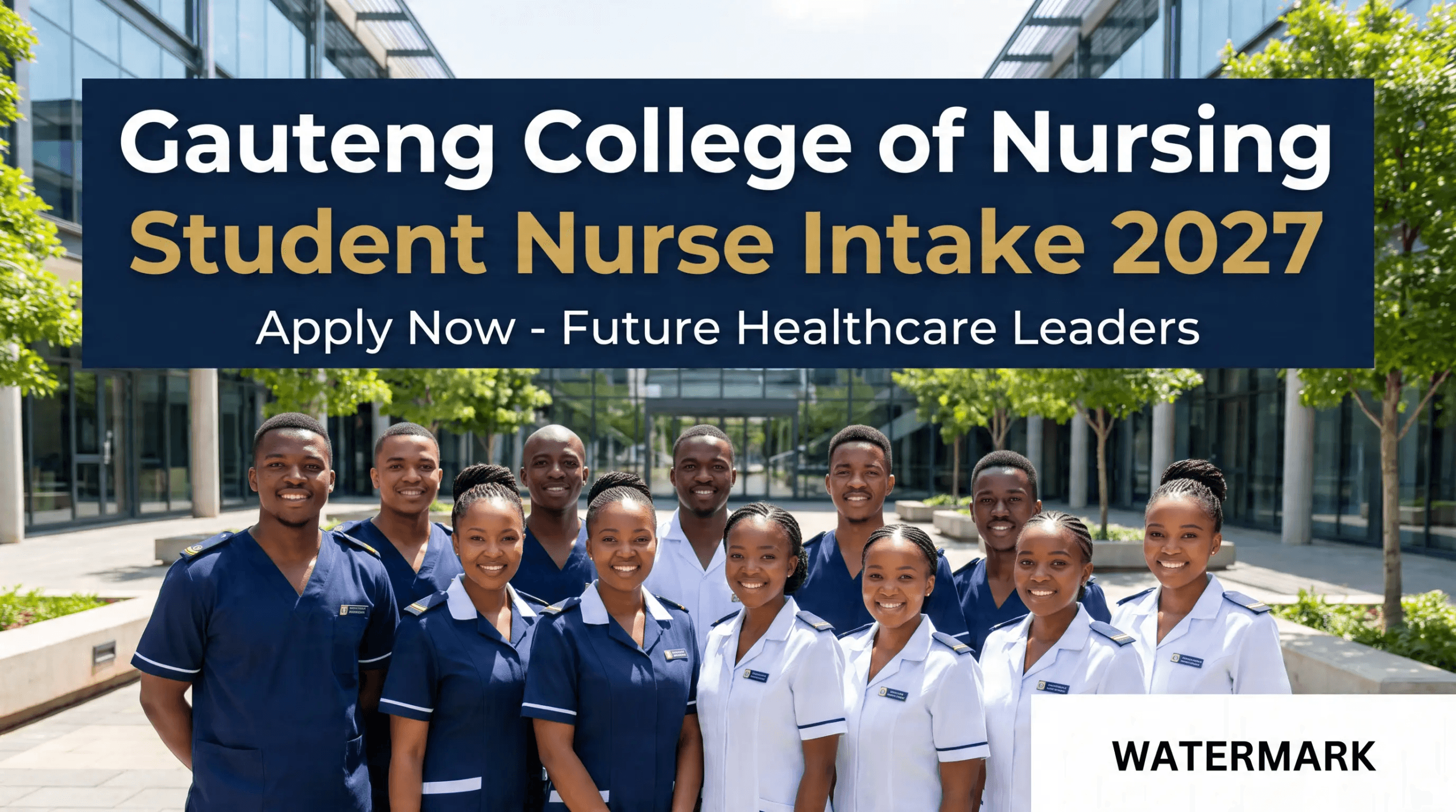 Gauteng College of Nursing Student Nurse Intake 2027 – 26 Sep 2026