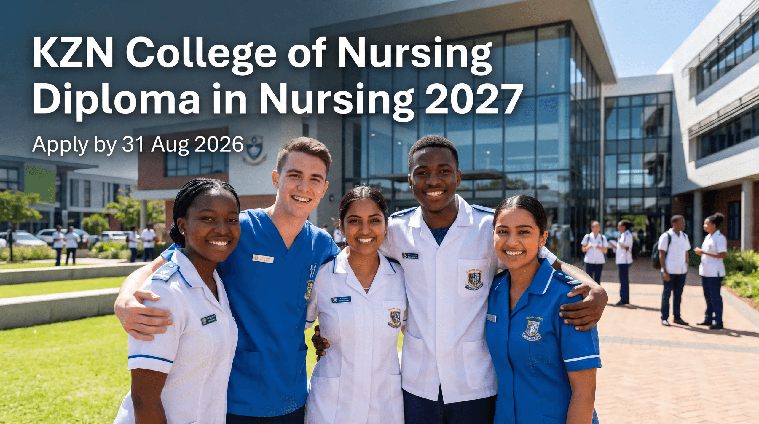 KZN College of Nursing Diploma in Nursing 2027 – Apply by 31 Aug 2026