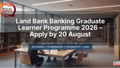 Land Bank Banking Graduate Learner Programme 2026 – Apply by 20 August
