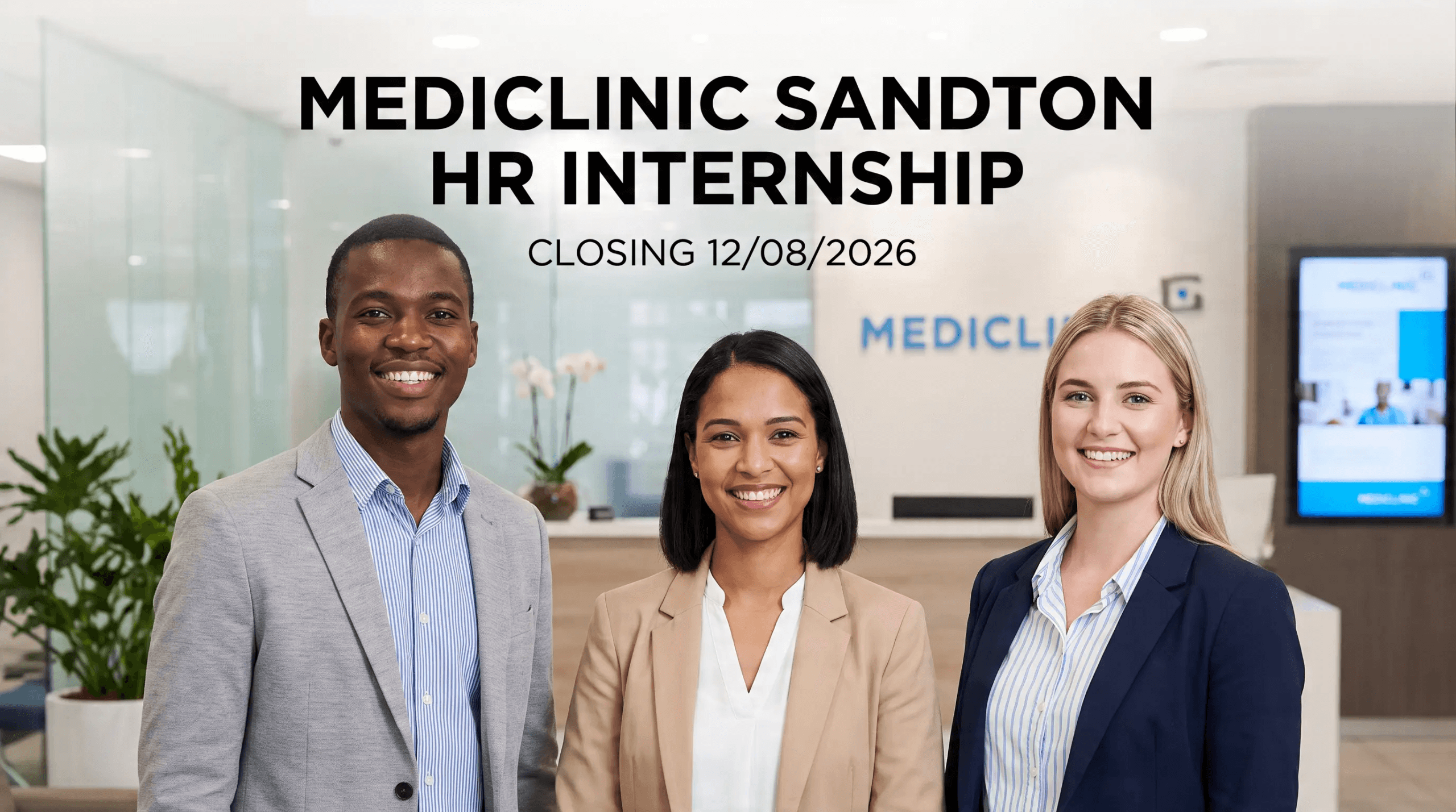 Mediclinic Sandton HR Internship – Closing 12/08/2026
