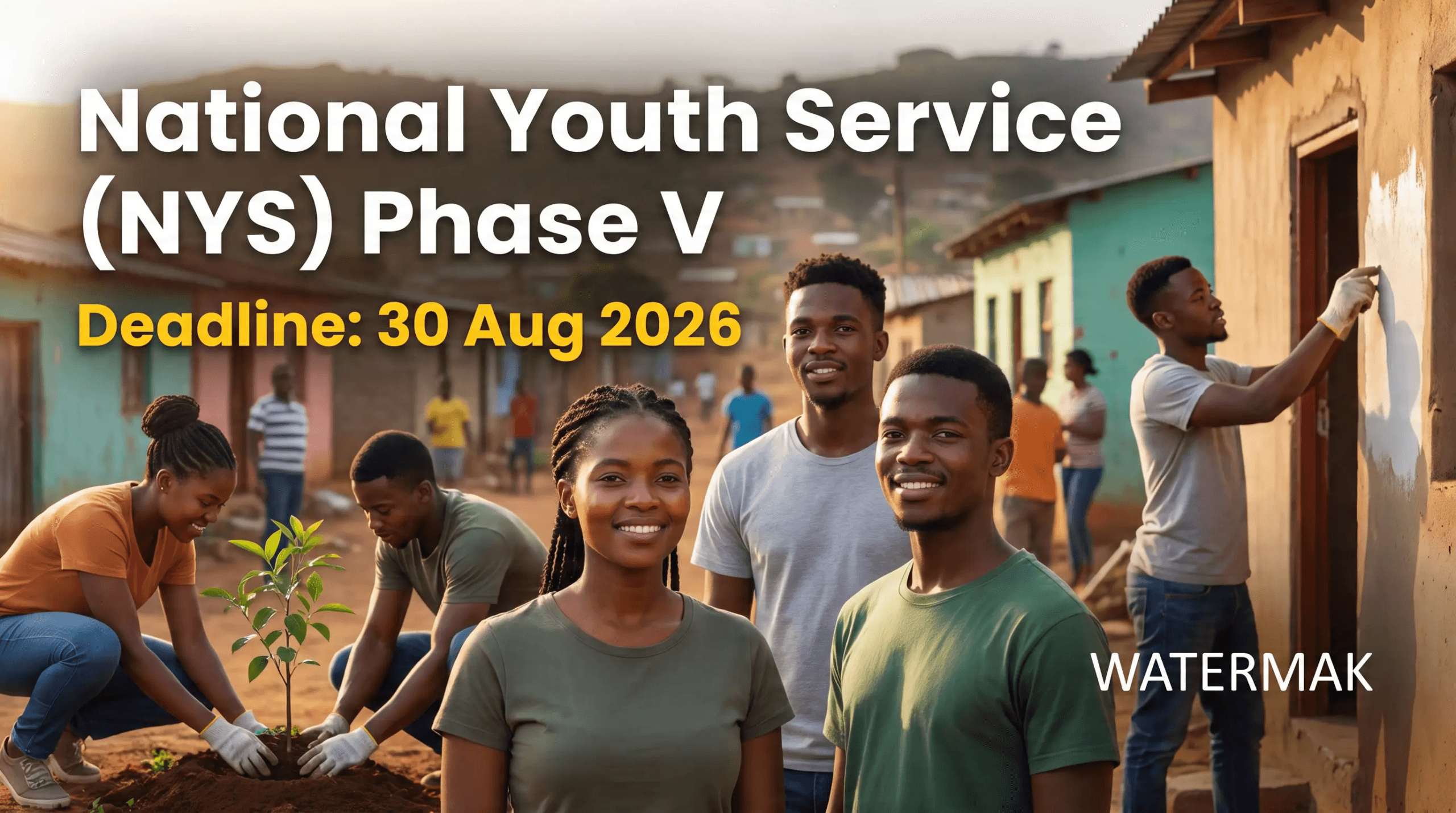 National Youth Service (NYS) Phase V – Deadline 30 Aug 2026