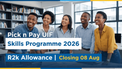 Pick n Pay UIF Skills Programme 2026 – R2k, Closing 08 Aug