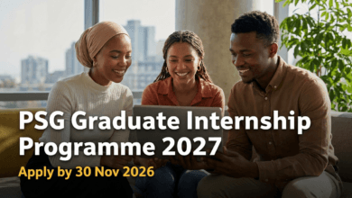 PSG Graduate Internship Programme 2027 – Apply by 30 Nov 2026
