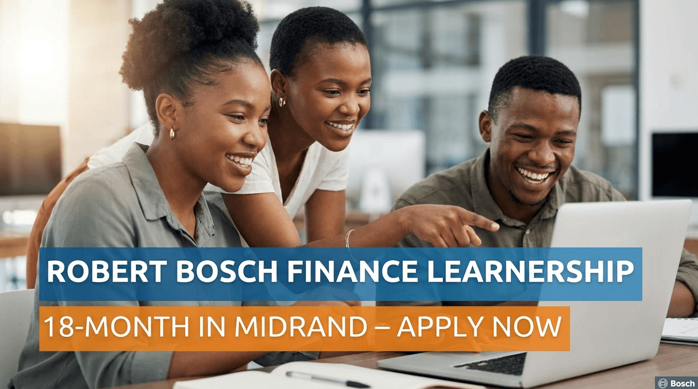 Robert Bosch Finance Learnership – 18‑Month in Midrand (Apply)