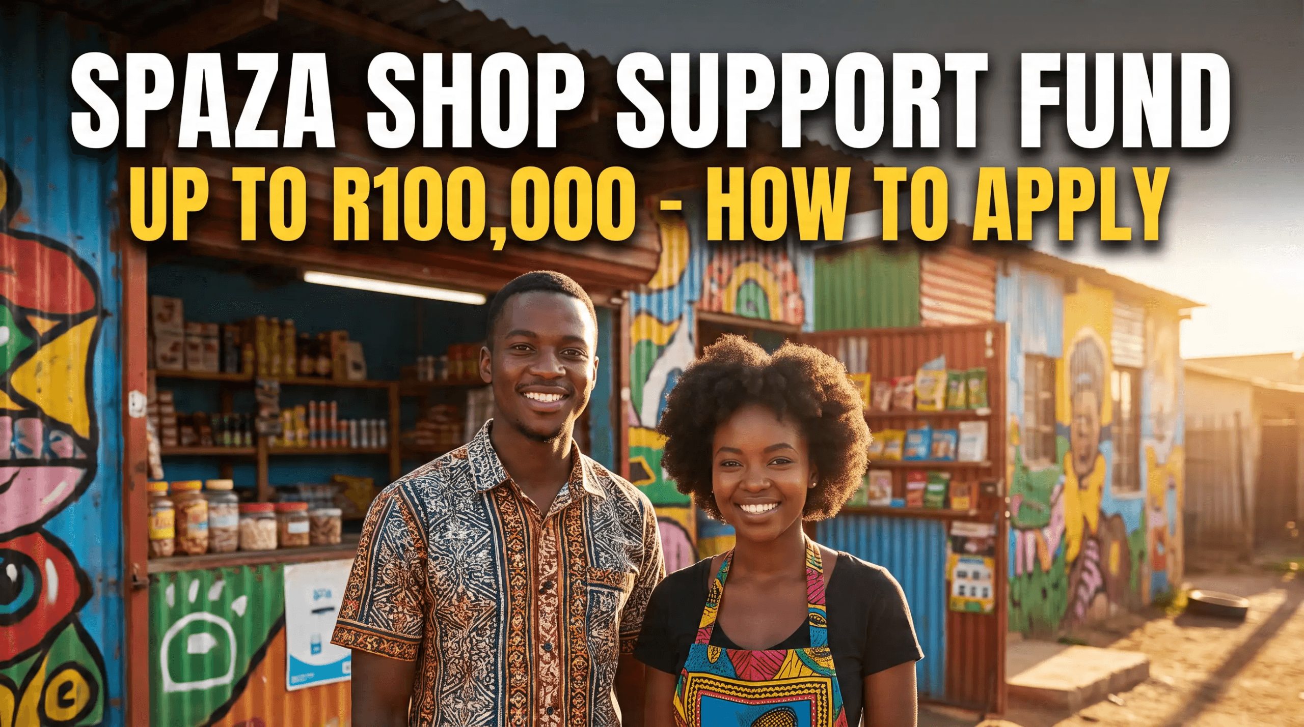 Spaza Shop Support Fund – Up to R100 000 – How to Apply