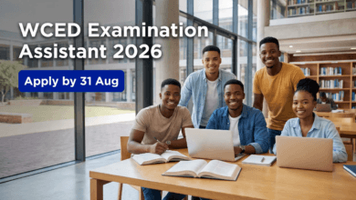 WCED Examination Assistant 2026 – How to Apply by 31 Aug