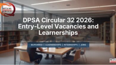 DPSA Circular 32 2026: Entry‑Level Vacancies and Learnerships