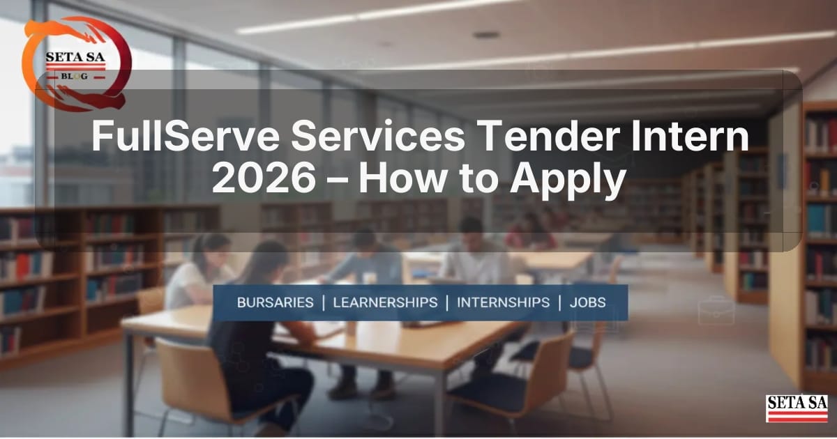 FullServe Services Tender Intern 2026 – How to Apply