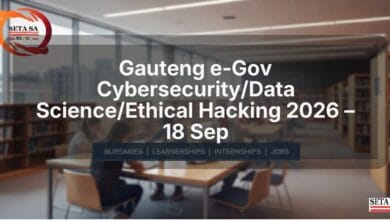 Gauteng e‑Gov Cybersecurity/Data Science/Ethical Hacking 2026 – 18 Sep