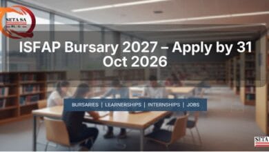 ISFAP Bursary 2027 – Apply by 31 Oct 2026