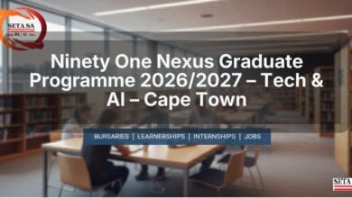 Ninety One Nexus Graduate Programme 2026/2027 – Tech & AI – Cape Town