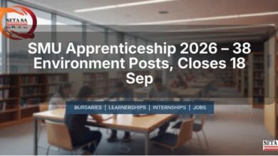 SMU Apprenticeship 2026 – 38 Environment Posts, Closes 18 Sep