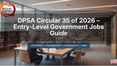 DPSA Circular 35 of 2026 – Entry‑Level Government Jobs Guide