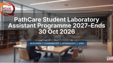 PathCare Student Laboratory Assistant Programme 2027–Ends 30 Oct 2026